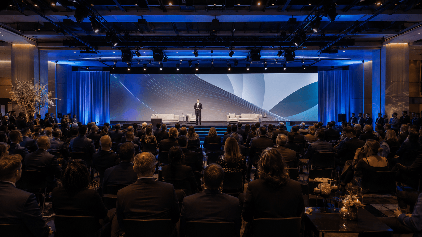 Live-Band bei einem Corporate Event
