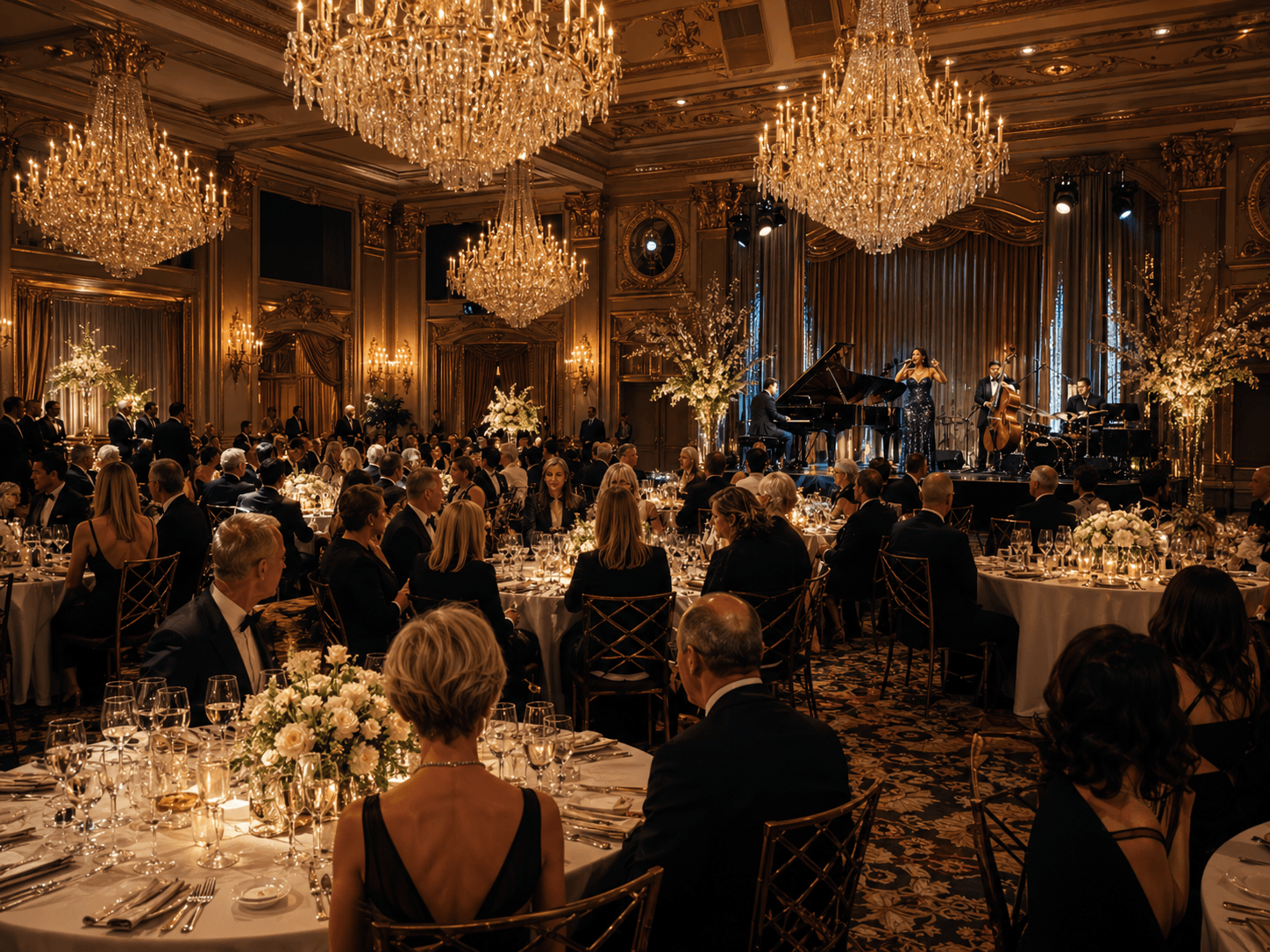 Eleganter Gala-Abend mit Live-Band