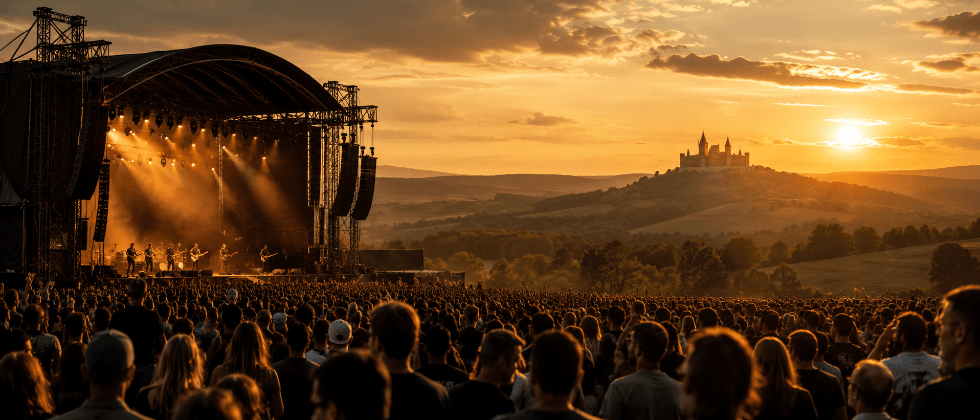 Open-Air-Festival in der Region Mitteldeutschland