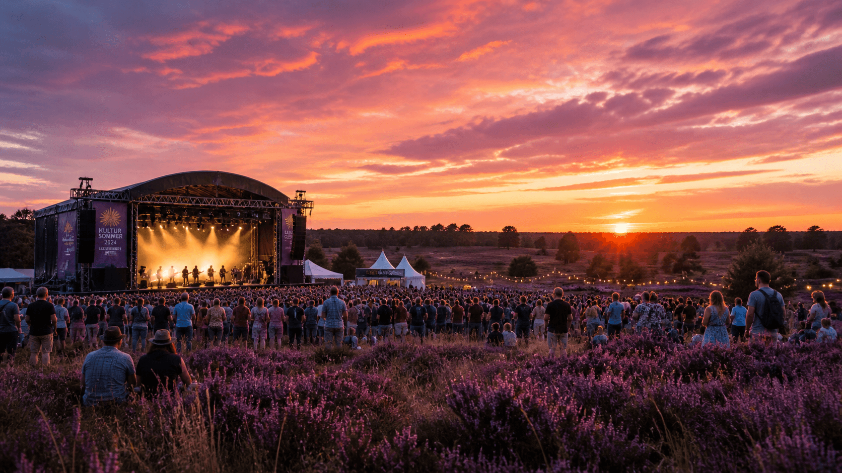 Live-Konzert in Niedersachsen, Open-Air-Atmosphäre