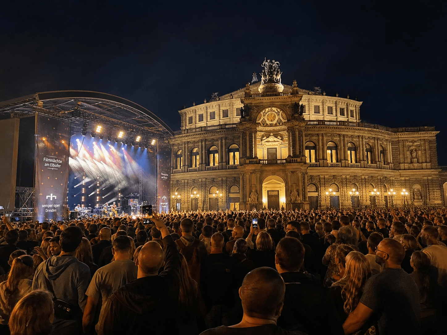 Live-Konzert in Sachsen
